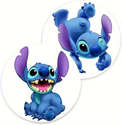 Rawan Car Cup Holder Coaster, 2PCS Cute Cartoon Car Coasters for Cup Holder Universal Auto Anti Slip Insert Coaster Car Assecories for Women Men,Cute Car Interior Accessories (E) in Saudi Arabia