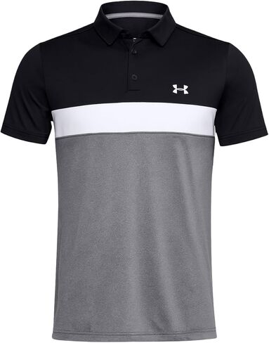 Under Armour Boys UA UPF50 Performance Blocked Polo in Saudi Arabia
