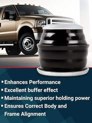 KF04060BK Body Mount Bushing kits Compatible with 2008-2016 F250 F350 Super Duty 2WD 4WD,Polyurethane Cab & Body Mount Steel Sleeves & Hardware, Red in Saudi Arabia
