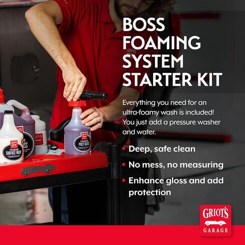 Griot's Garage BFKIT The BOSS Foam Cannon Rebuild Kit in Saudi Arabia
