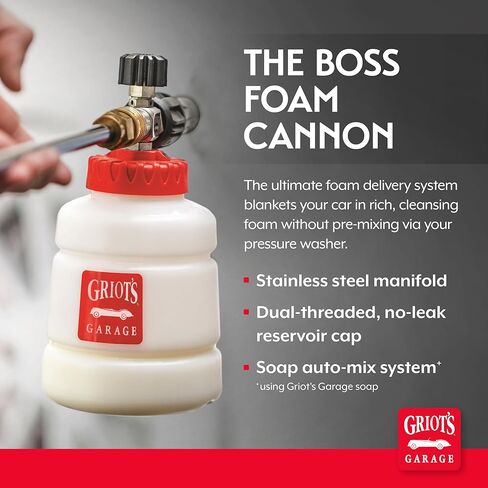Griot's Garage BFKIT The BOSS Foam Cannon Rebuild Kit in Saudi Arabia