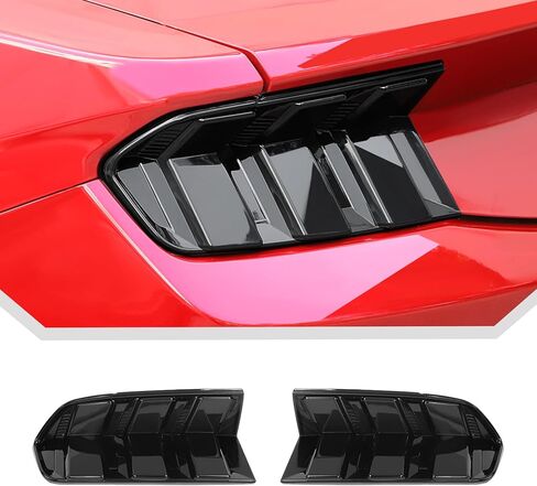 JeCar Smoked Tail Light Cover Guard Trim for 2010-2012 Ford Mustang in Saudi Arabia