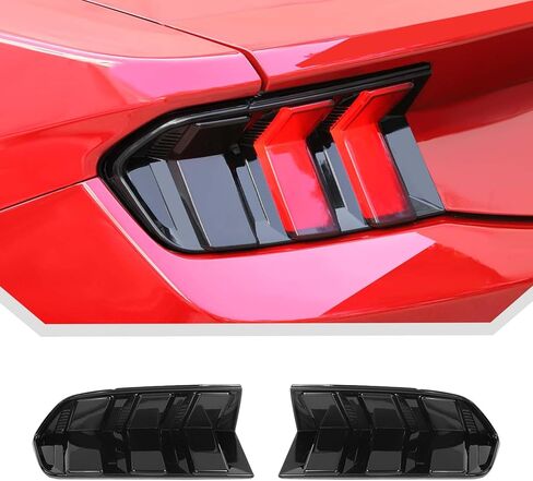 JeCar Smoked Tail Light Cover Guard Trim for 2010-2012 Ford Mustang in Saudi Arabia