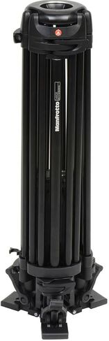 Manfrotto 055 Video Tripod w/502 Video Fluid Head, Carbon Fibre, Professional Heavy Duty Tripod-System, with Levelling Column, Lever Lock, Camera Tripod Stand, for DSLR/Mirrorless Cameras, Camcorders in Saudi Arabia