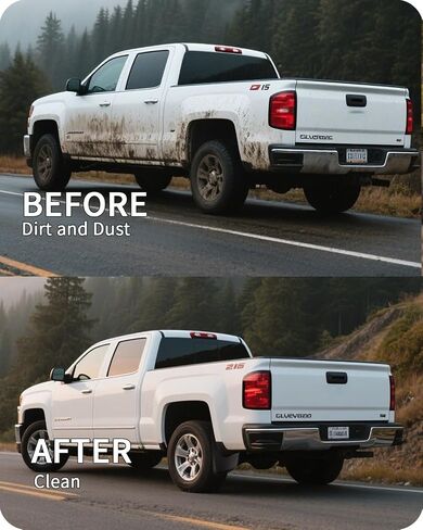 Premium Mud Flaps for Silverado Trucks,4PC Direct Fit Splash Guards for 2007-2013 Chevy Silverado 1500/2500HD/3500HD | All-Weather Mud Guards Front & Rear in Saudi Arabia
