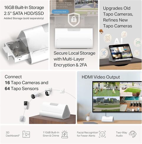 Tapo H200 Smart Hub ، أبيض in Kuwait