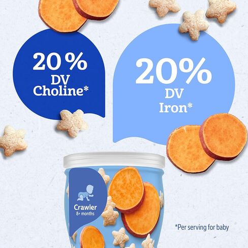 وجبات خفيفة من Gerber Toddler ، ووجبة خفيفة من ذرة Puffcorn الكلاسيكية ، وخالية من النواة ، على شكل قلب ، الزنك والحديد ، تساعد على دعم الجهاز المناعي ، والأطعمة الصغيرة ، 7 عبوات in Kuwait