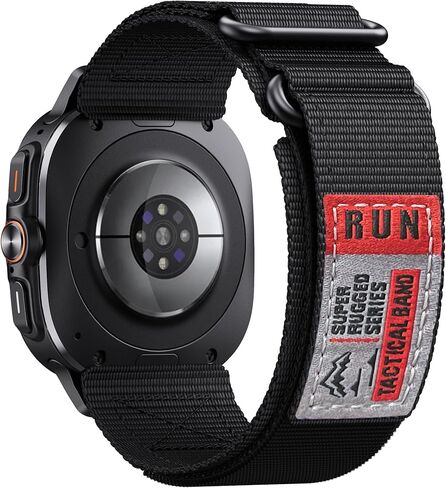 نايلون وعرة لـ Galaxy Watch 7 نطاقات فائقة 47 مم ، حزام نايلون فيلكرو قابل للتعديل ل Samsung Watch Ultra Band مع مشبك حلقة مزدوجة متوافقة مع Galaxy Ultra Watch Band للرجال/النساء in Saudi Arabia