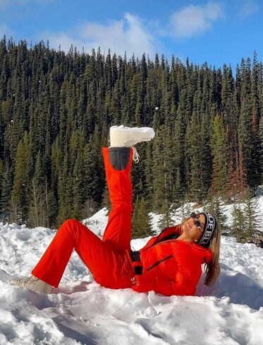 GSOU SNOW WOMENS SKI يناسب قطعة واحدة ثلثية ثلوج مقاومة للماء البلاصة in Kuwait