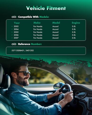 SCITOO Power Steering Hose Pressure Hose Line Assembly Fit For Acura MDX 2007 2008 2009 Replace OE 53713-STX-A01 in Kuwait