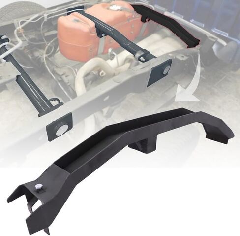 Mountainpeak Front and Rear Fuel Tank Support Crossmember and Upper Shock Mount Crossmember and Spare Tire Support Plate Fit for 2007-2014 Chevy Silverado 1500 GMC Sierra 1500 Regular Cab in Saudi Arabia