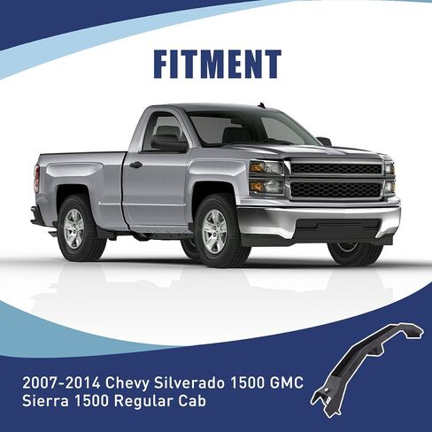 Mountainpeak Front and Rear Fuel Tank Support Crossmember and Upper Shock Mount Crossmember and Spare Tire Support Plate Fit for 2007-2014 Chevy Silverado 1500 GMC Sierra 1500 Regular Cab in Saudi Arabia