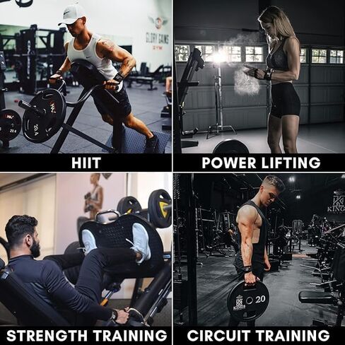 Neoprene Padded Weight Lifting Gloves for Men and Women - Ventilated Wrist Wrap Gloves for Athletes Gym Sessions Cycling Tracking & Sports with Full Palm Protection in Saudi Arabia