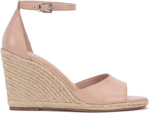 Vince Camuto Women's Felyn Wedge Sandal, Creamy White, 6 in Saudi Arabia