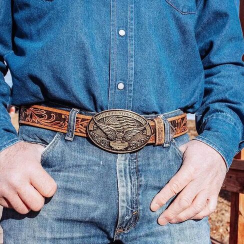 Montana Silversmiths Men's Patriot's Faith Attitude Belt Buckle Gold One Size in Saudi Arabia