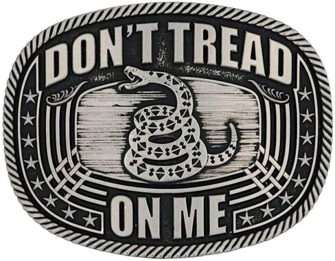Montana Silversmiths Men's Patriot's Faith Attitude Belt Belt Boxle Gold Size One in Saudi Arabia