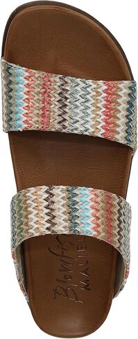 Blowfish Malibu Womens Leah Slide Sandal Sunbleached Jute 9 M in Saudi Arabia