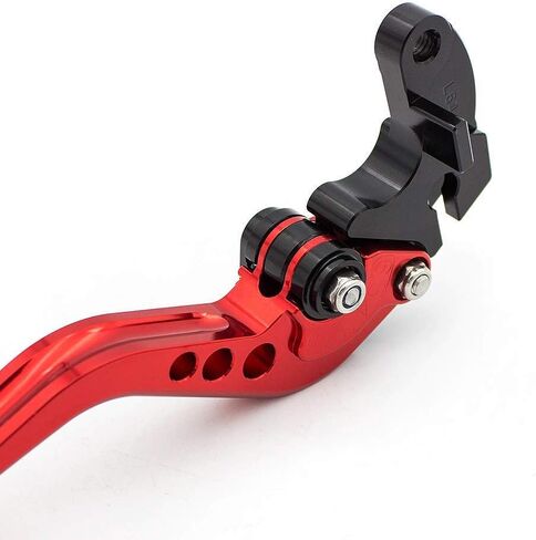Krace Motorcycle Clutch Brake Levers Fit For Yamaha YFZ 350 Banshee 2002 2003 2004 2005 2006 2007 2008 YBR250 FAZER 2007 2008 2009 2010 2011 2012 w. 7/8" 22mm Rubber Handlebar Hand Grips in Saudi Arabia