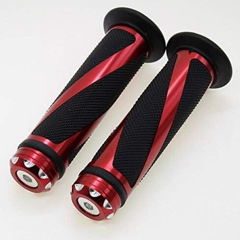 Krace Motorcycle Clutch Brake Levers Fit For Yamaha YFZ 350 Banshee 2002 2003 2004 2005 2006 2007 2008 YBR250 FAZER 2007 2008 2009 2010 2011 2012 w. 7/8" 22mm Rubber Handlebar Hand Grips in Saudi Arabia