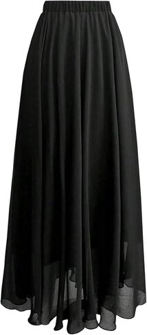 تنورة طباعة الفهد للنساء فيردوسا y2k goth عالي الخصر متدفق تنانير طويلة in Saudi Arabia