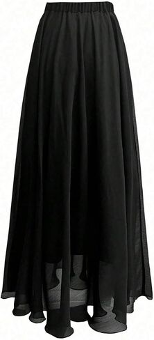 تنورة طباعة الفهد للنساء فيردوسا y2k goth عالي الخصر متدفق تنانير طويلة in Saudi Arabia