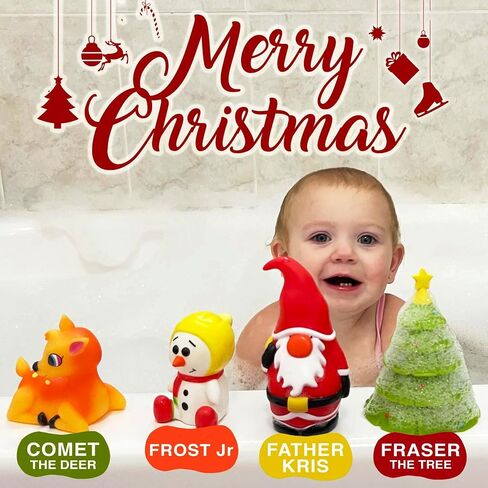 SplashEZ Mold Free Bath Toys for Babies & Toddlers, Animals No Hole Bath Toys for Kids, Toddler Gift, No Mold Bathtub Water Set for Kids, Pool, BPA-Free, Safe, Fun, Infant Ages 1 3 6 12 18 Months in Kuwait