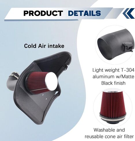 Cold Air Intake Compatible With 2013 2014 2015 2016 Chevy GMC 6.6L LML Duramax Diesel in Saudi Arabia