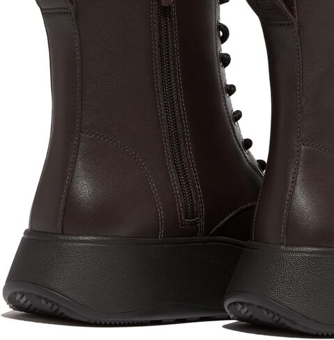 Fitflop f-mode nubuck lace-up flatform boots boots minky gray 7 m (b) in Saudi Arabia