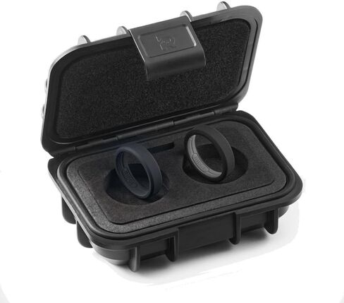 The Ridge 6mm Beveled Silicone Ring Set - Basecamp Orange - 10 in Saudi Arabia