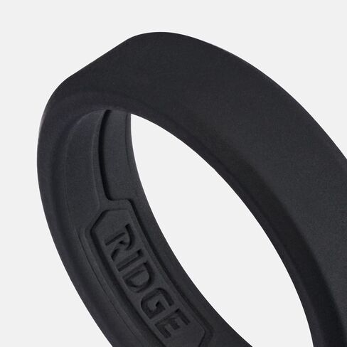 The Ridge 6mm Beveled Silicone Ring Set - Basecamp Orange - 10 in Saudi Arabia