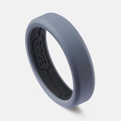 The Ridge 6mm Beveled Silicone Ring Set - Basecamp Orange - 10 in Saudi Arabia