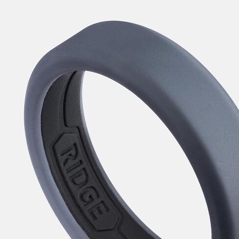 The Ridge 6mm Beveled Silicone Ring Set - Basecamp Orange - 10 in Saudi Arabia