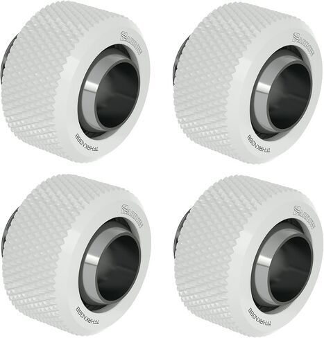 BARROW Fittings G1/4" to 3/8" ID - 1/2" OD Compression Fitting for 10/13 mm Soft Tubing Tube TFHRKN38B 4-Pack (Blue) in Saudi Arabia