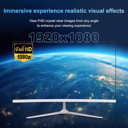 All-in-One Desktop Computer 23.8 Inch FHD Curved Display Celeron N100 (Up to 3.4GHz) All-in-One PC 8GB RAM 512GB SSD Win 11 Pro WiFi 5 Bluetooth 5.1 HDMI Desktop Computer with Wired Keyboard & Mouse in Kuwait