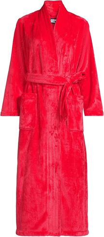 Lands' End Women's Cozy Plush Long Wrap Robe in Saudi Arabia