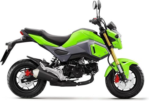Mokuo Motorcycle Fairing Kit in ABS Material Compatible with Honda Grom Msx 125 SF 2017-2020, Purple Color with Chromatic Effect in Kuwait