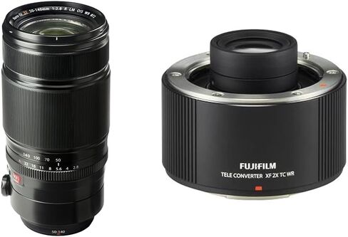 Fujifilm XF 50-140mm F2.8 R LM OIS WR + XF1.4X TELE Converter in Kuwait