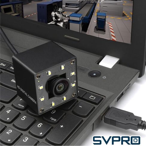 SVPRO 12MP 4K Auto Focus Camera Module مع الضوء لجهاز الكمبيوتر المحمول للكمبيوتر ، 1080p 1080p 120fps Camera USB 2.0 Camera Industrial Video Camera Wide 100 درجة لنظام التشغيل Windows/Android/Linux in Kuwait