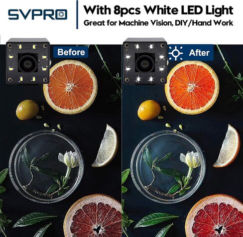 SVPRO 12MP 4K Auto Focus Camera Module مع الضوء لجهاز الكمبيوتر المحمول للكمبيوتر ، 1080p 1080p 120fps Camera USB 2.0 Camera Industrial Video Camera Wide 100 درجة لنظام التشغيل Windows/Android/Linux in Kuwait