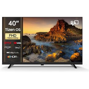 FPD 40-inch Smart TV, 1080p Google TV with Google Play Built-in Google Cast, HDR 10, Dolby Audio, Voice Remote, Full HD Flat Screen Television (Palette-Series, CG40-P3, 2024) in Kuwait