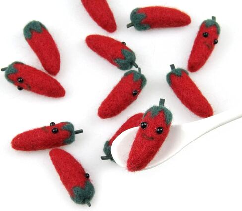 Wool Felt Vegetables Artificial Plants Home Decoration DIY Accessories (Mix Styles) in Saudi Arabia