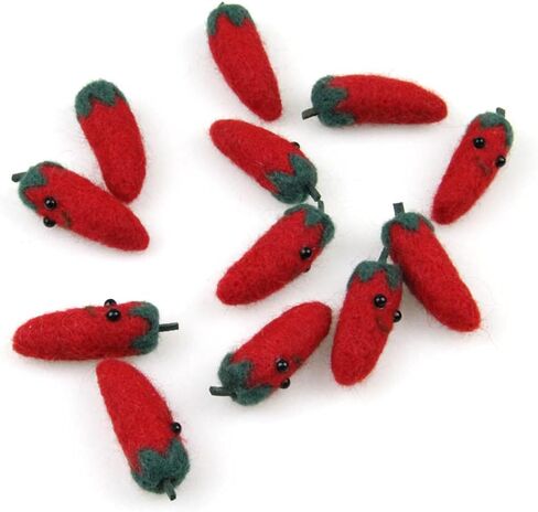 Wool Felt Vegetables Artificial Plants Home Decoration DIY Accessories (Mix Styles) in Saudi Arabia