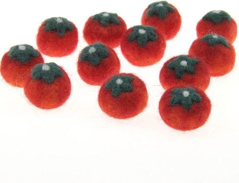 Wool Felt Vegetables Artificial Plants Home Decoration DIY Accessories (Mix Styles) in Saudi Arabia