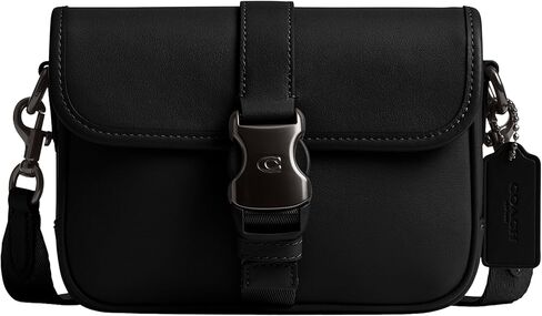 Coach League Crossbody 19 ، White/Black Sig in Kuwait