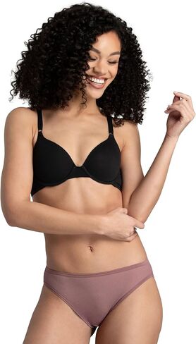 Fruit of the Loom Women's Lightweight Microfiber Underwear, Smooth Under Clothes, Available in Plus Size in Saudi Arabia