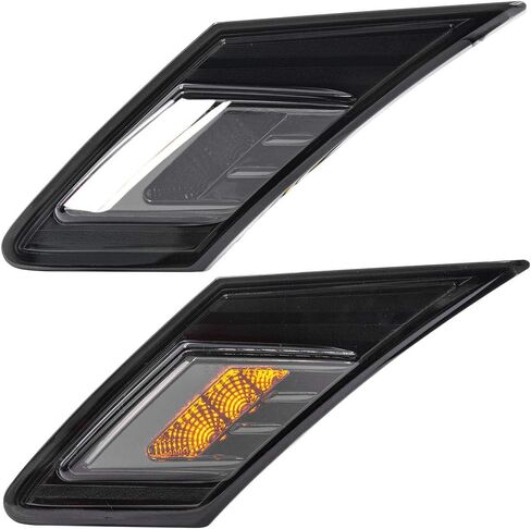 Clear Lens White/Amber LED Front Side Marker Light Kits for 2017-2020 Toyoto 86/GT86 2013-2016 Scion FR-S 2013-2020 Subar.u BRZ LED Turn Signal Lights Running/Parking White/Amber Led Sidemarker Lamps in Kuwait