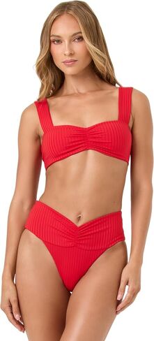 L*Space Eco Chic Repreve Bardot bikini Bottom in Saudi Arabia