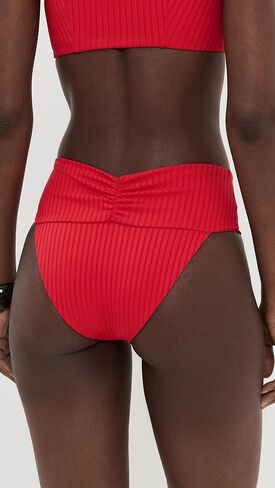 L*Space Eco Chic Repreve Bardot bikini Bottom in Saudi Arabia