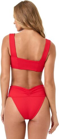L*Space Eco Chic Repreve Bardot bikini Bottom in Saudi Arabia