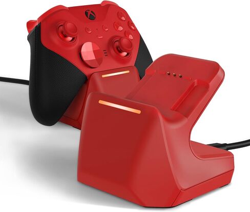Dock Station Dock لوحدة التحكم في Xbox Elite Series 2 ، Charger Stand for Xbox Elite Series 2 Core Controller مع كابل الشحن من النوع C - Hyper Blue in Kuwait